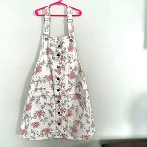NEW - Overall Dress - XL - Floral